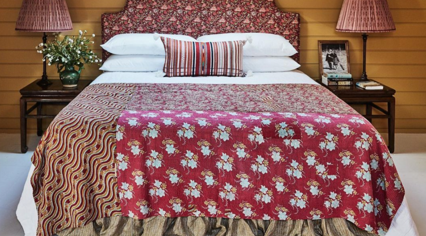 Decorating with Vintage Textiles: Lisa Burdus