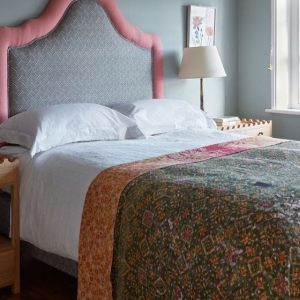 Decorating with Vintage Textiles: Kate Guinness