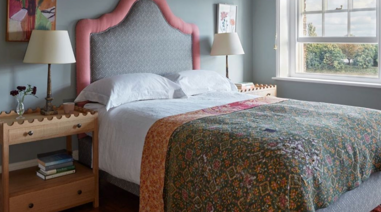 Decorating with Vintage Textiles: Kate Guinness