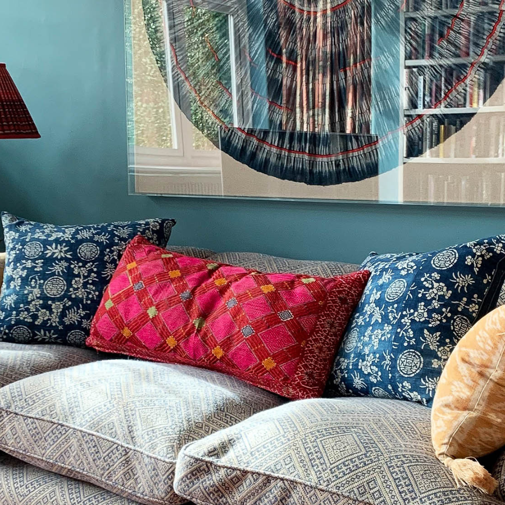 Decorating with Vintage Textiles: Penny Worrall