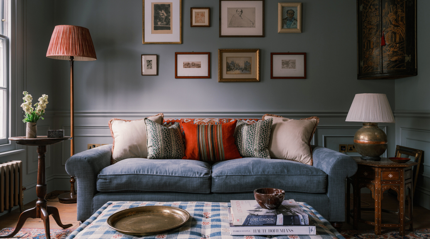 Decorating with Vintage Textiles: Anna Haines