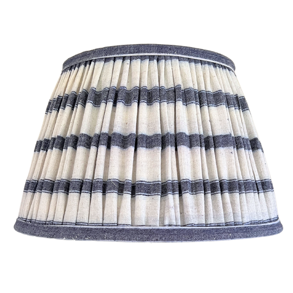 
                      
                        41cm Blue & White Vintage Linen Lampshade
                      
                    