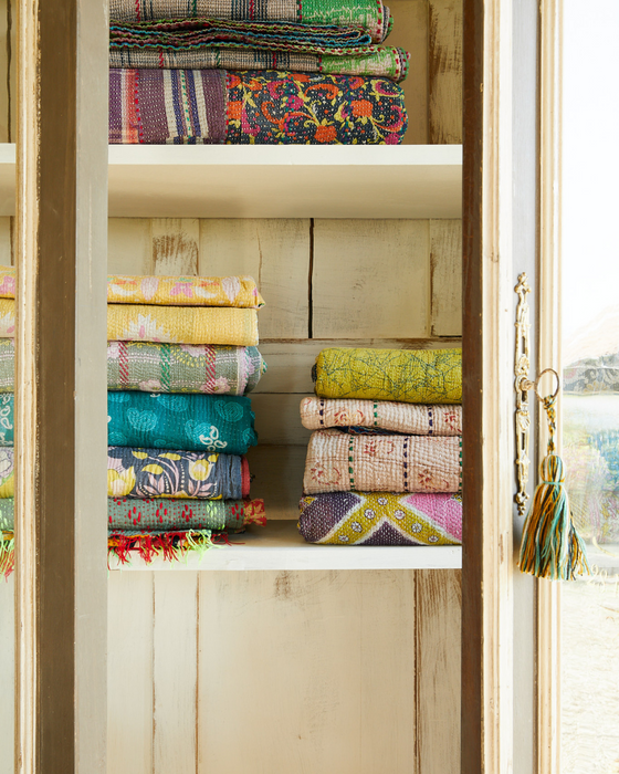 Kantha Quilt No. 604