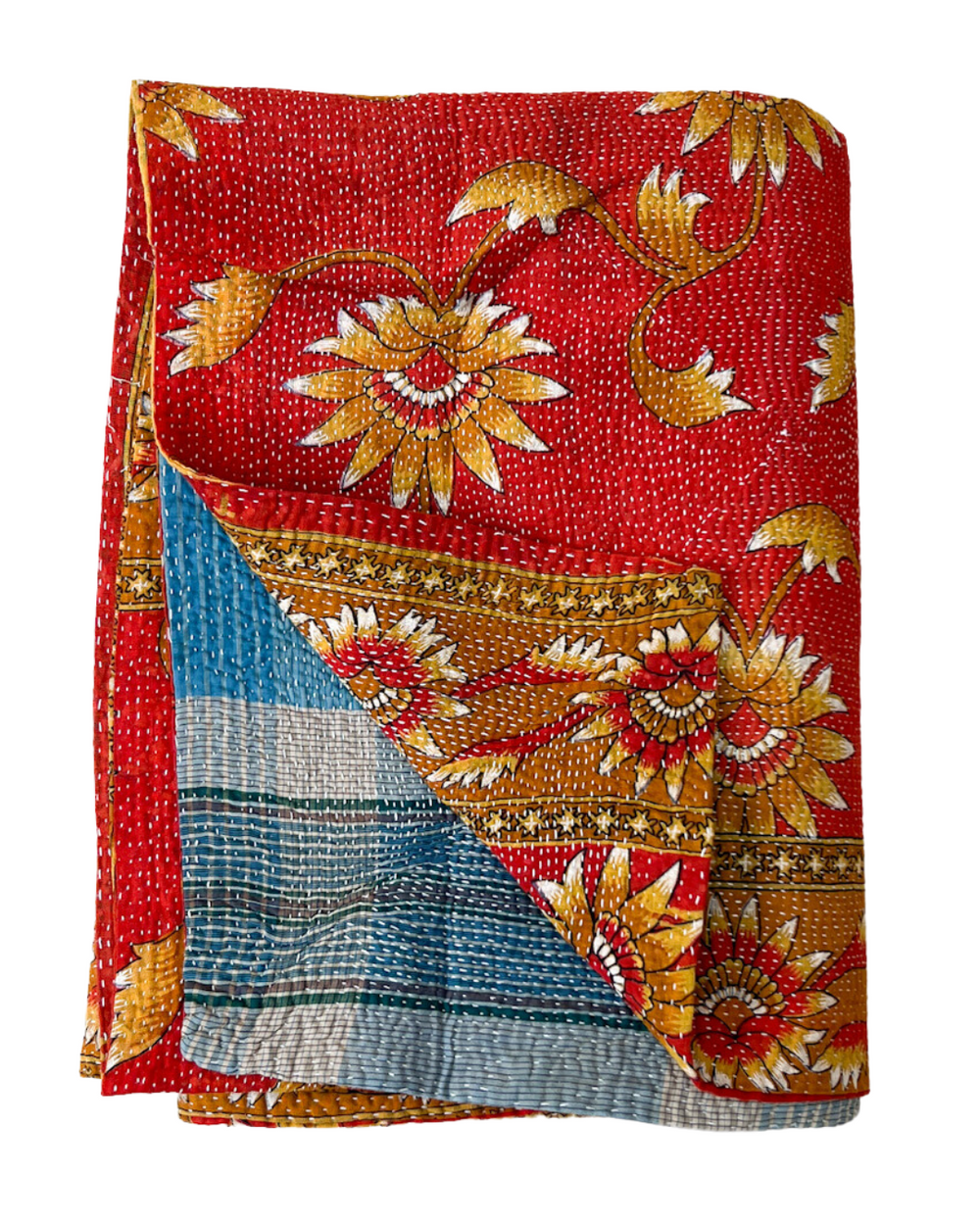 Kantha Quilt No. 453