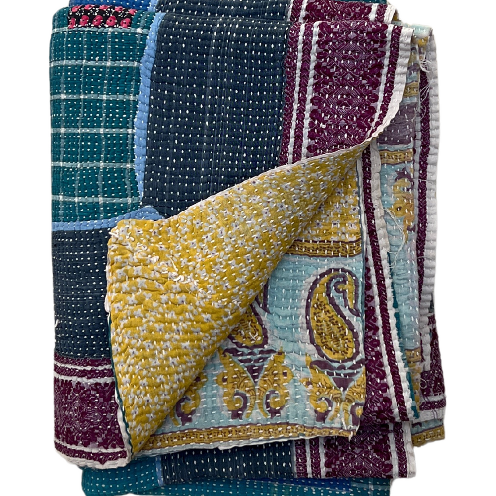 Kantha Quilt No. 621