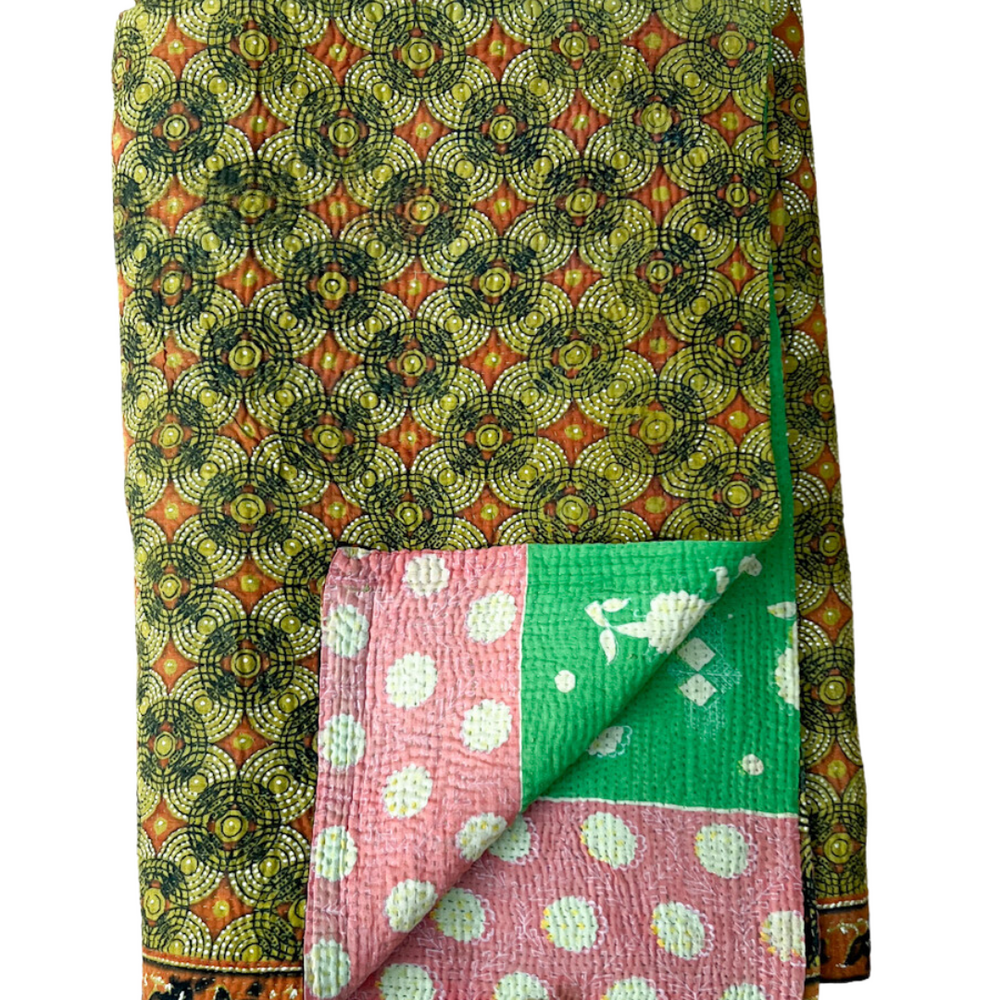 Kantha Quilt No. 443