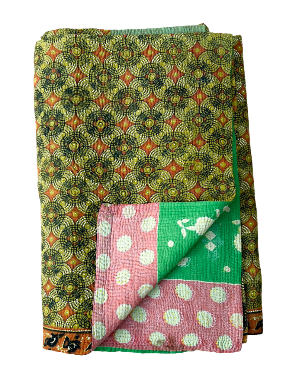 Kantha Quilt No. 443