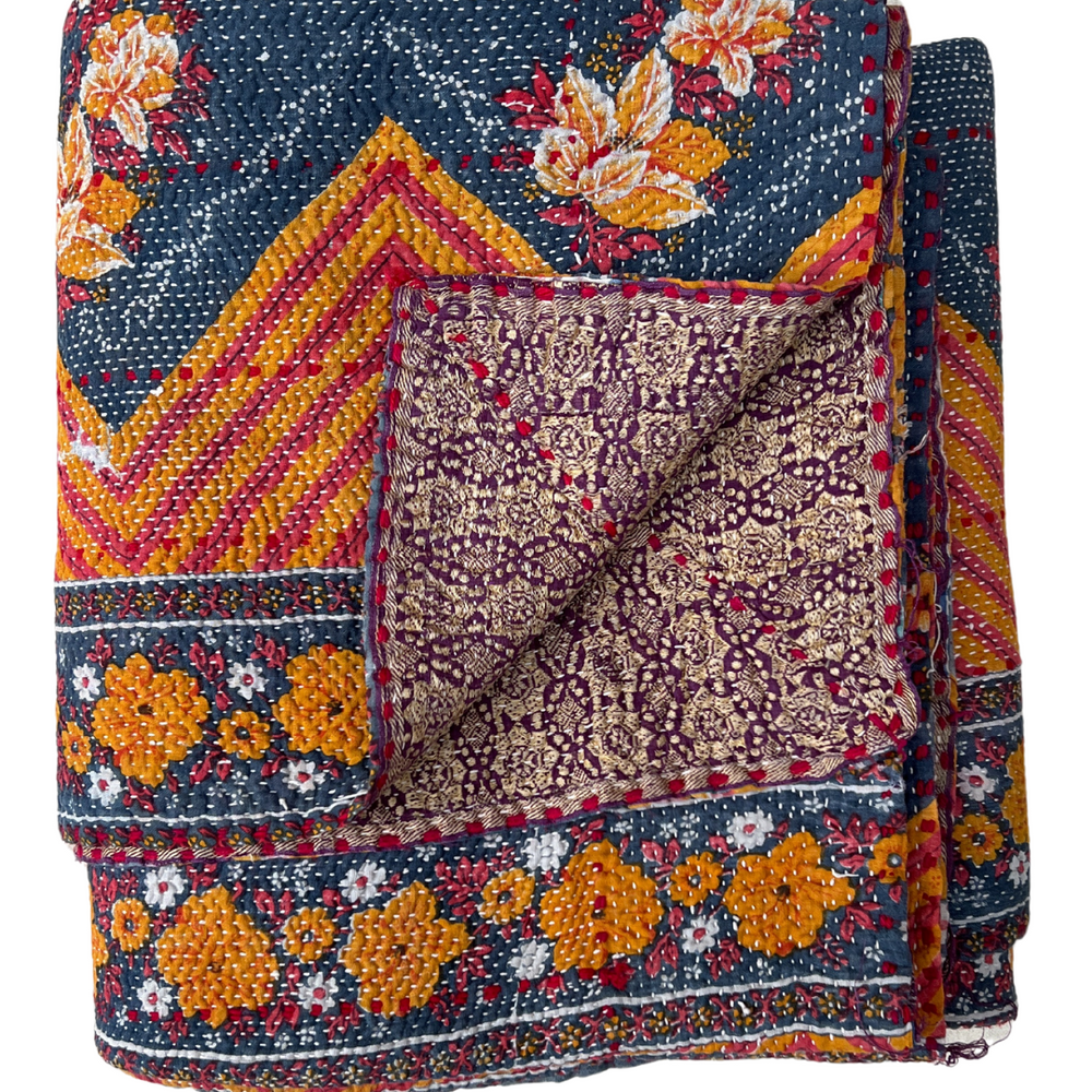 Kantha Quilt No. 730