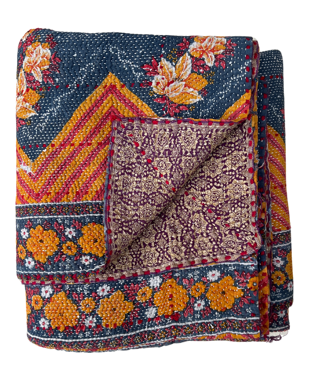 Kantha Quilt No. 730