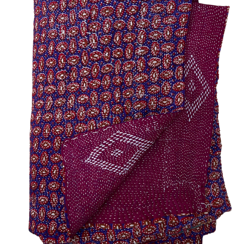 
                      
                        Kantha Quilt No. 570
                      
                    