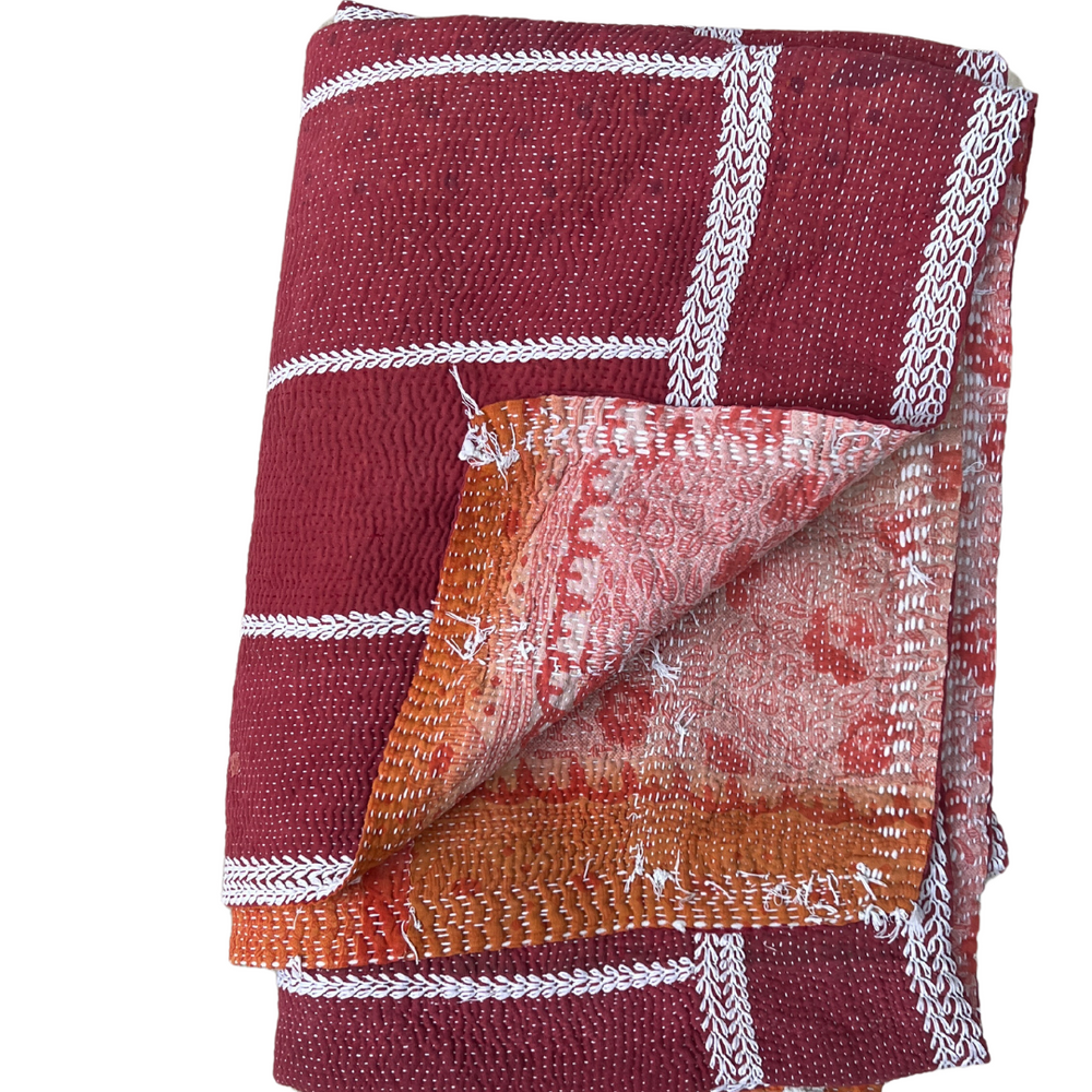 Heavyweight Kantha Quilt No. 760