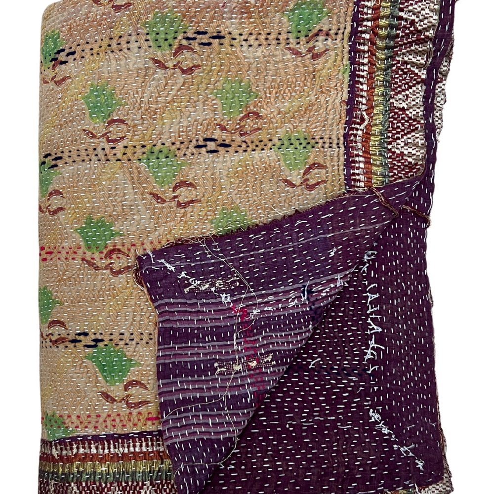 Kantha Quilt No. 599