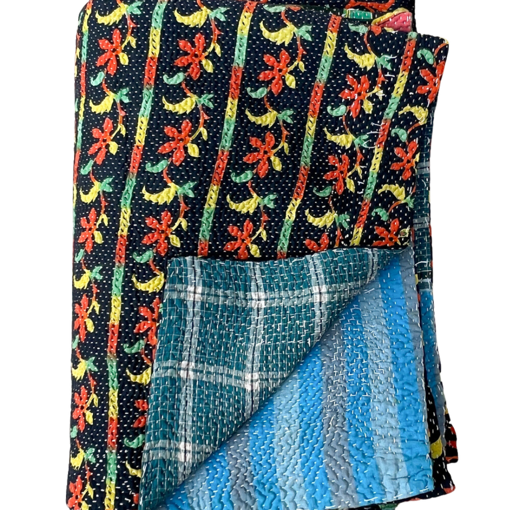 Kantha Quilt No. 466