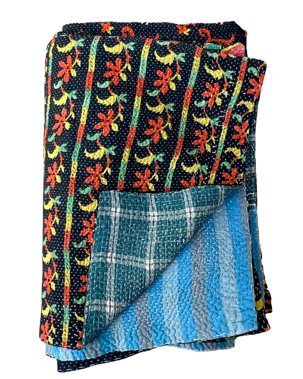 Kantha Quilt No. 466