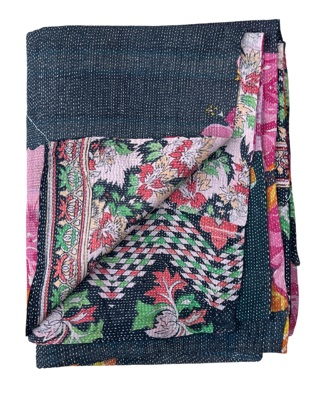 Kantha Quilt No. 718