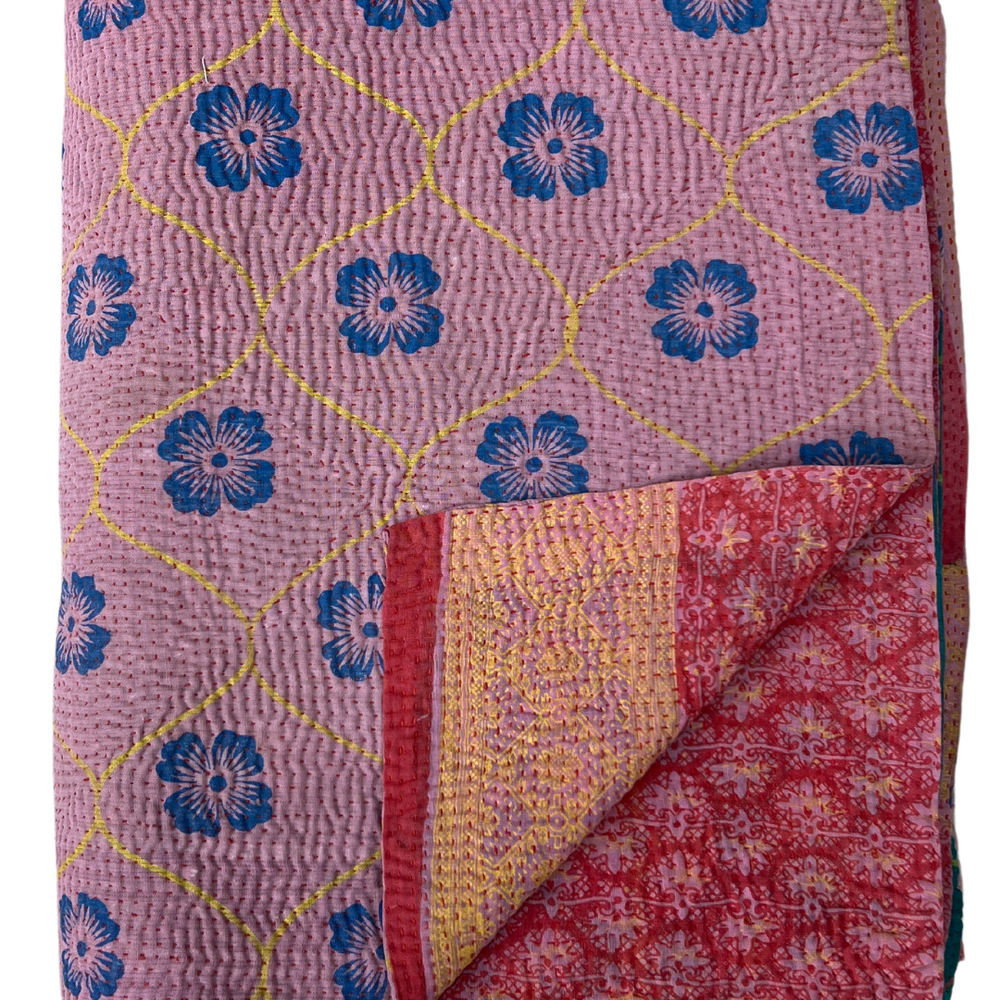 Kantha Quilt No. 682