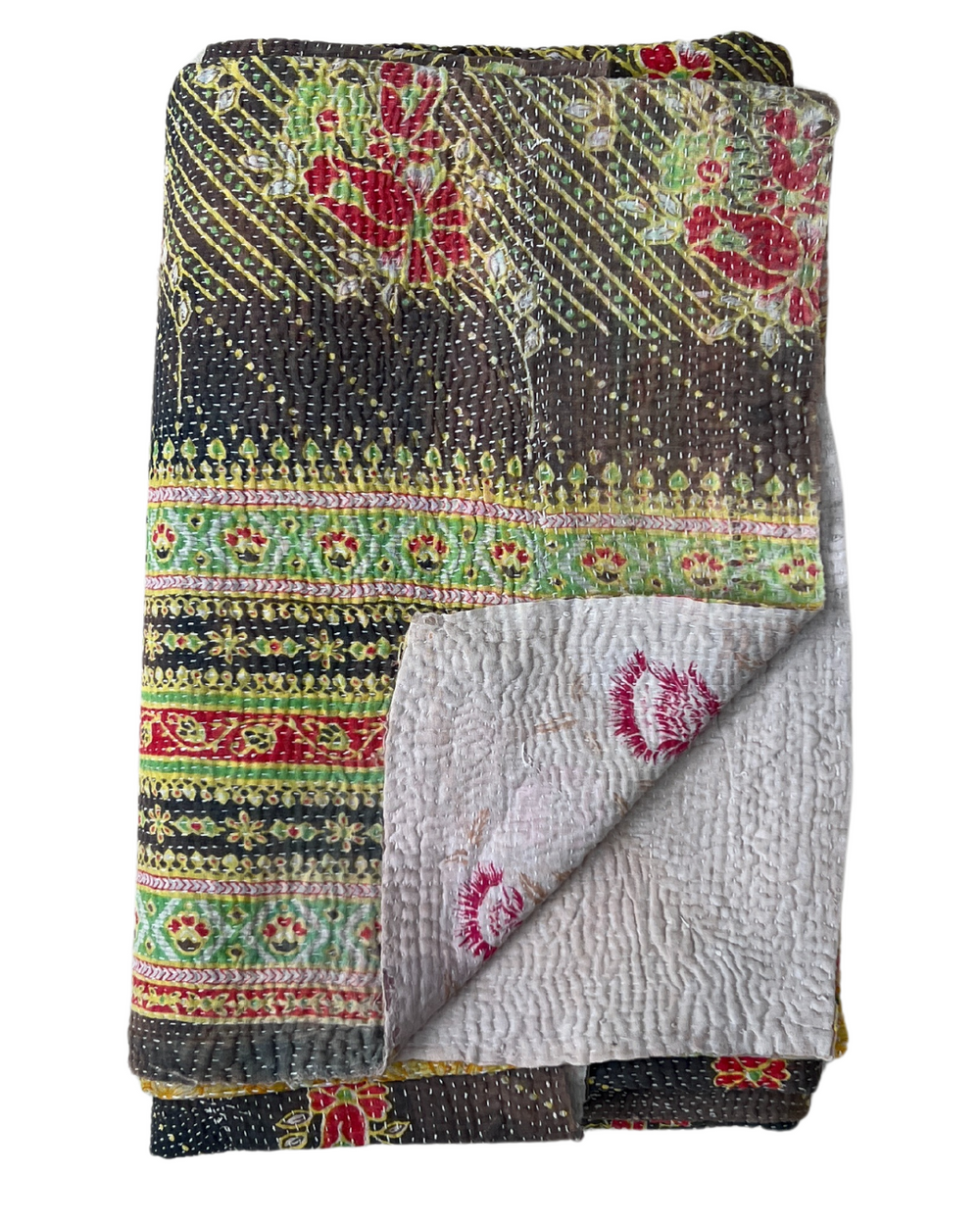 Midweight Kantha Quilt No. 657