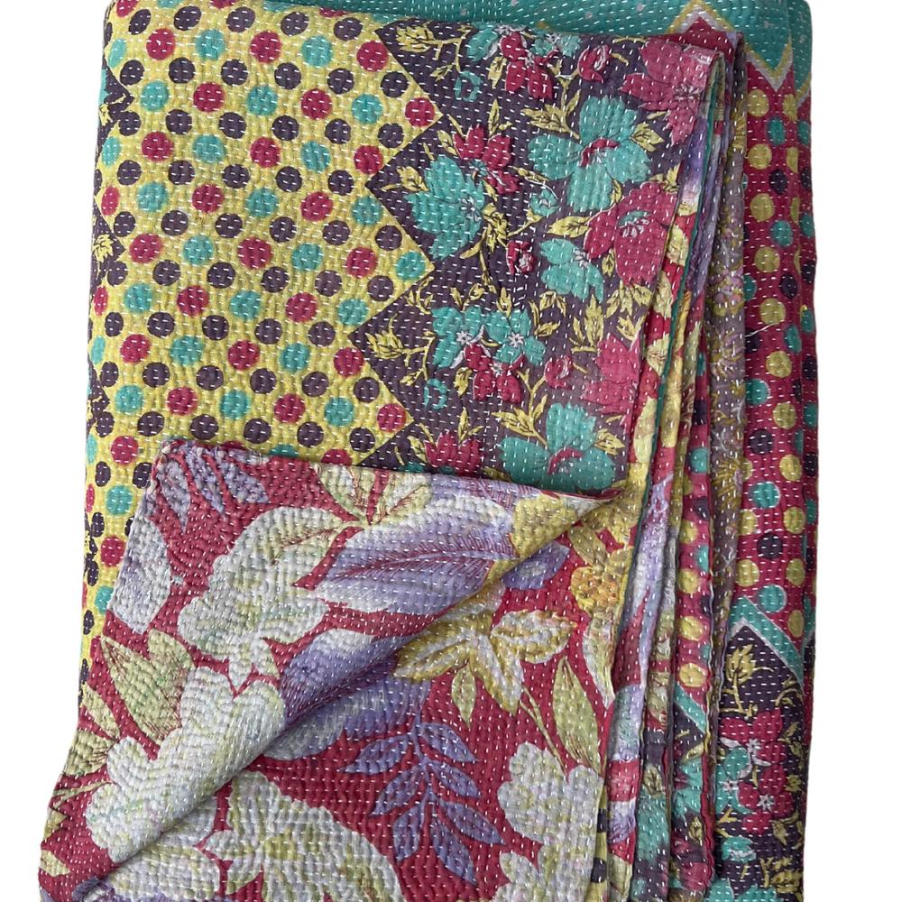 Kantha Quilt No. 710