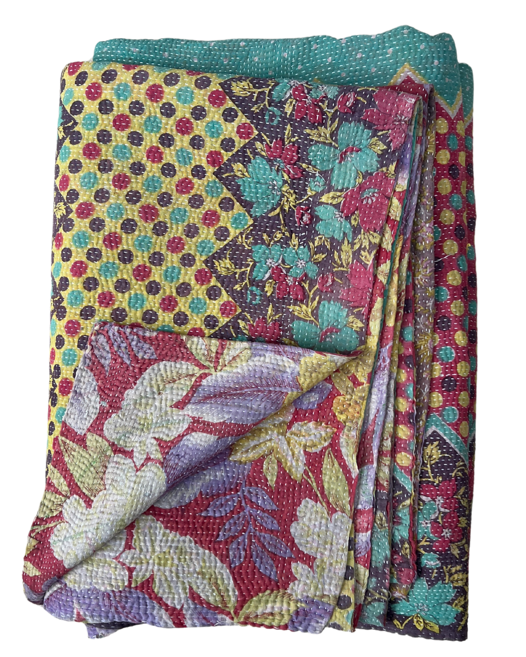 Kantha Quilt No. 710