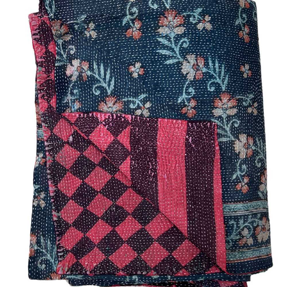 Kantha Quilt No. 564