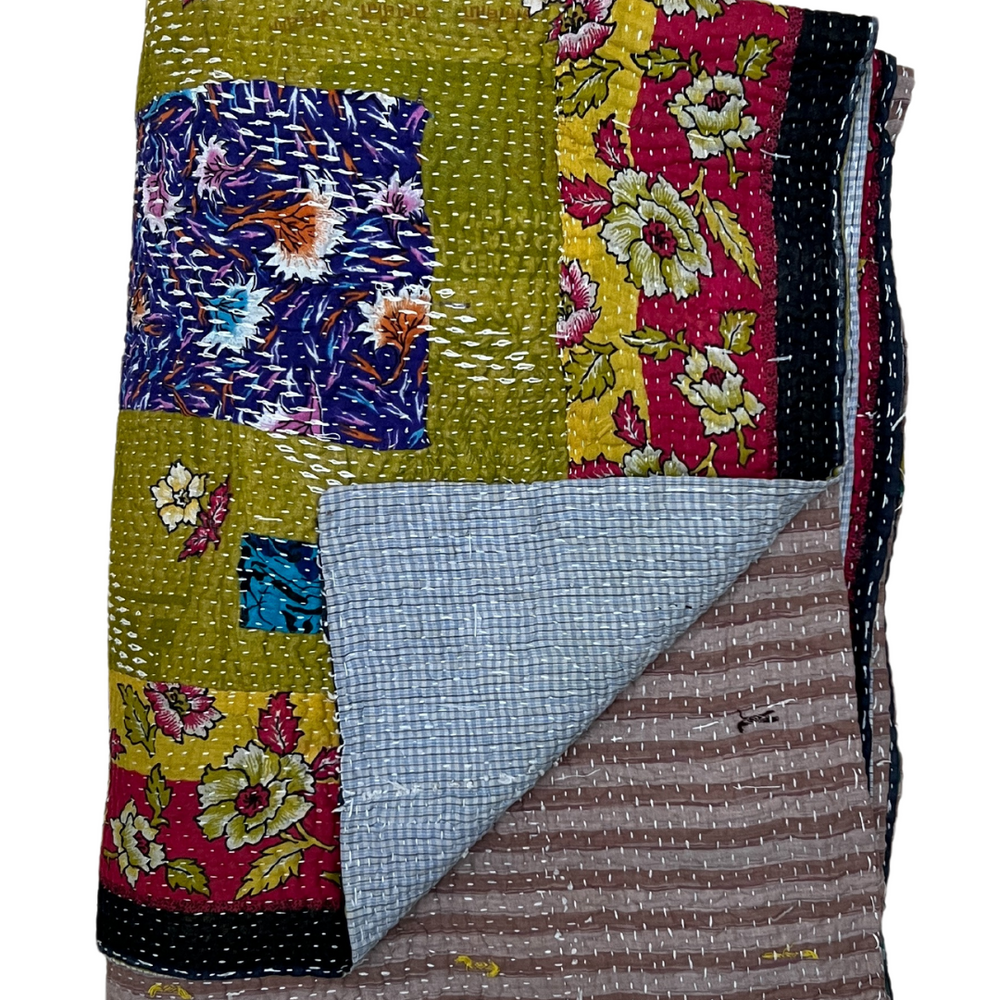 Kantha Quilt No. 603