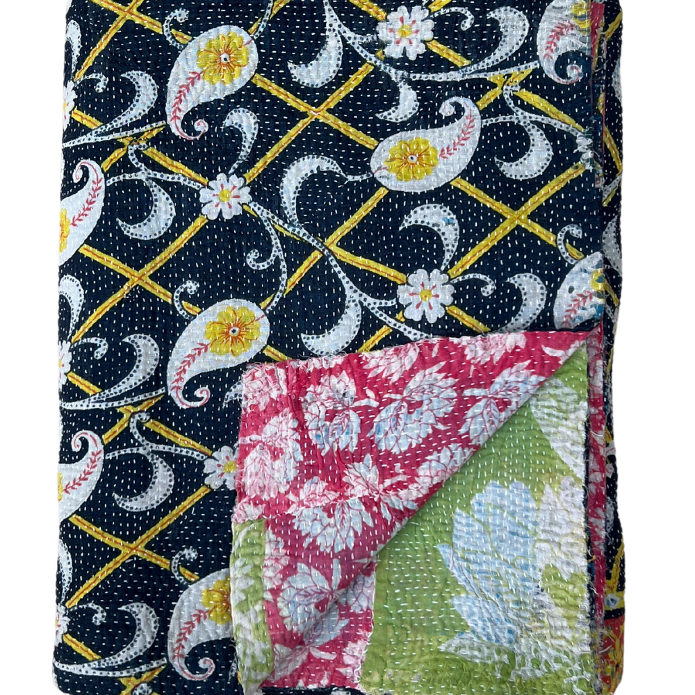 Kantha Quilt No. 683