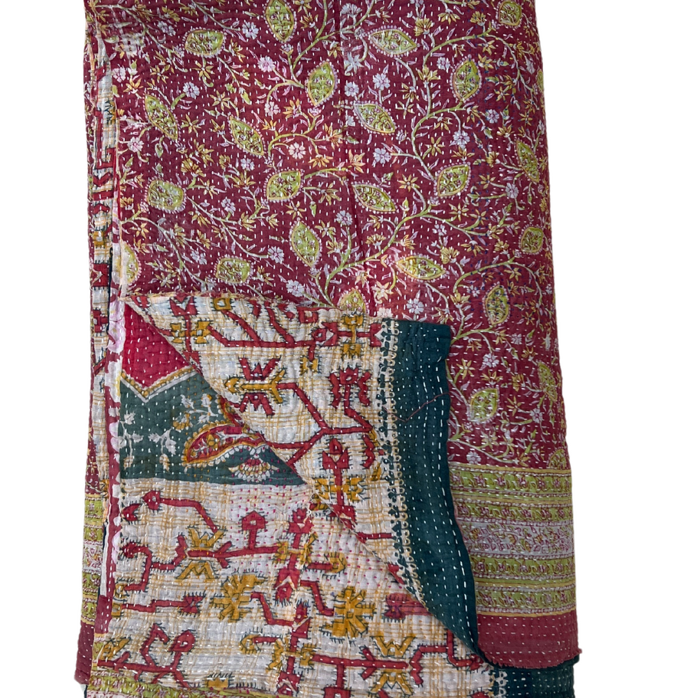 
                      
                        Kantha Quilt No. 576
                      
                    