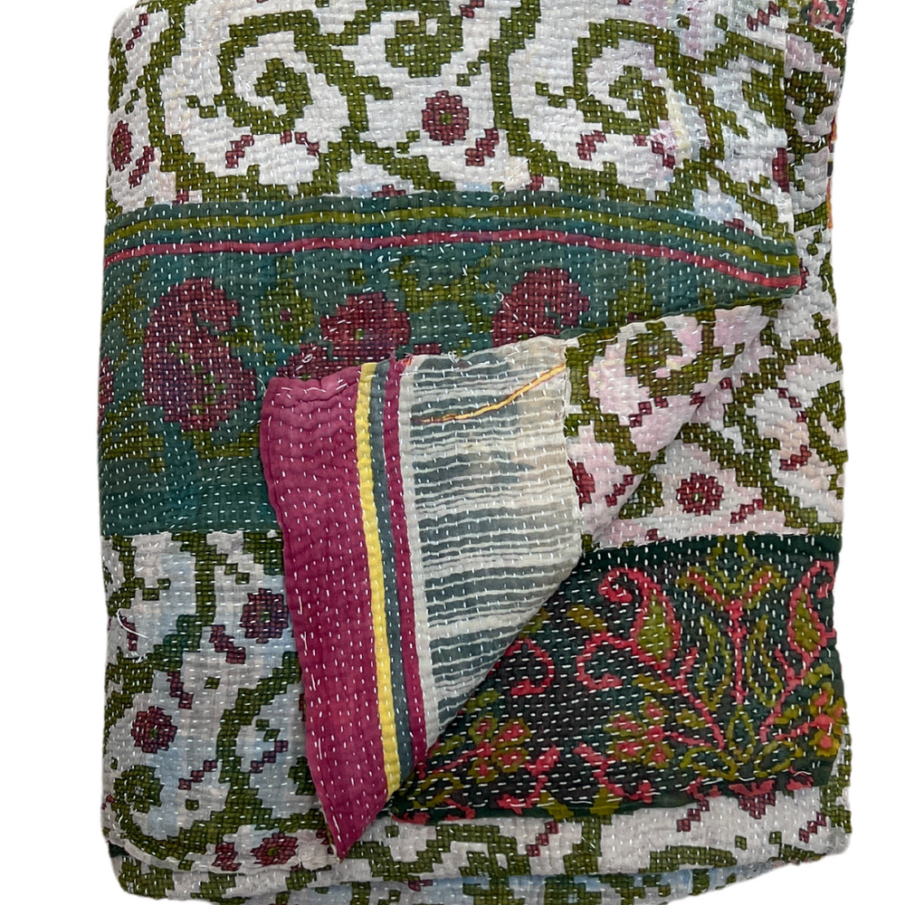 Kantha Quilt No. 589