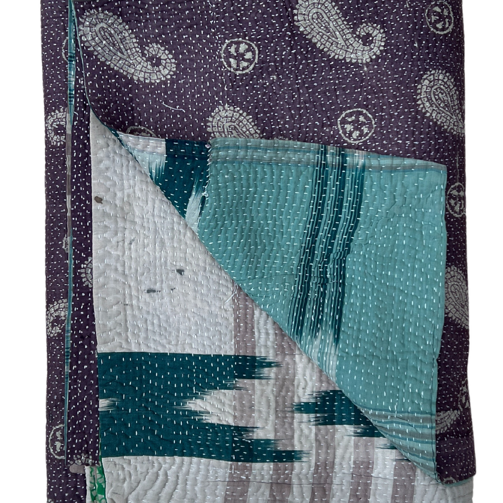 Kantha Quilt No. 487