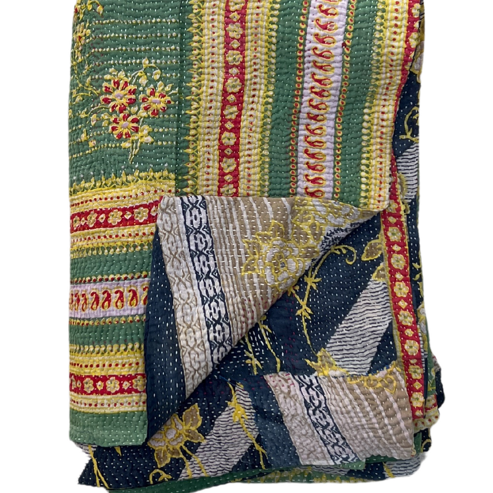 
                      
                        Kantha Quilt No. 622
                      
                    