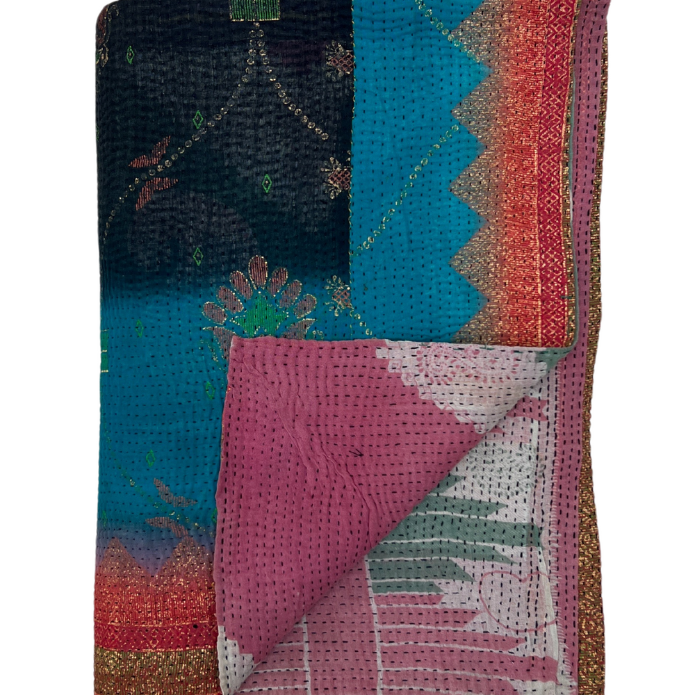 Kantha Quilt No. 590