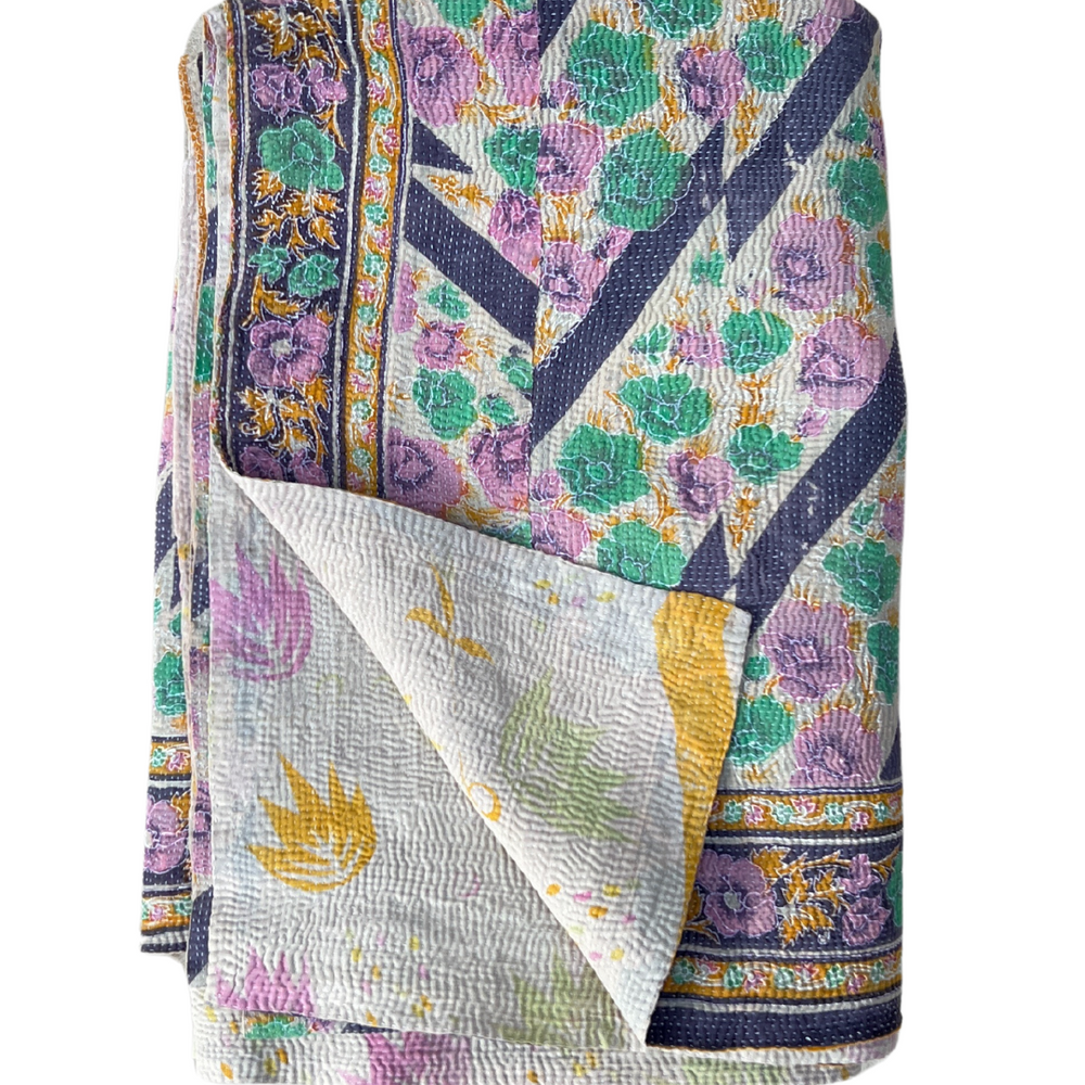 
                      
                        Kantha Quilt No. 542
                      
                    