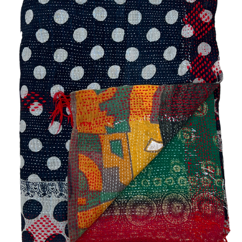 Kantha Quilt No. 598