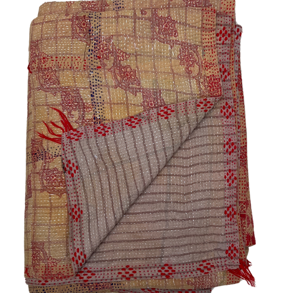 Kantha Quilt No. 608