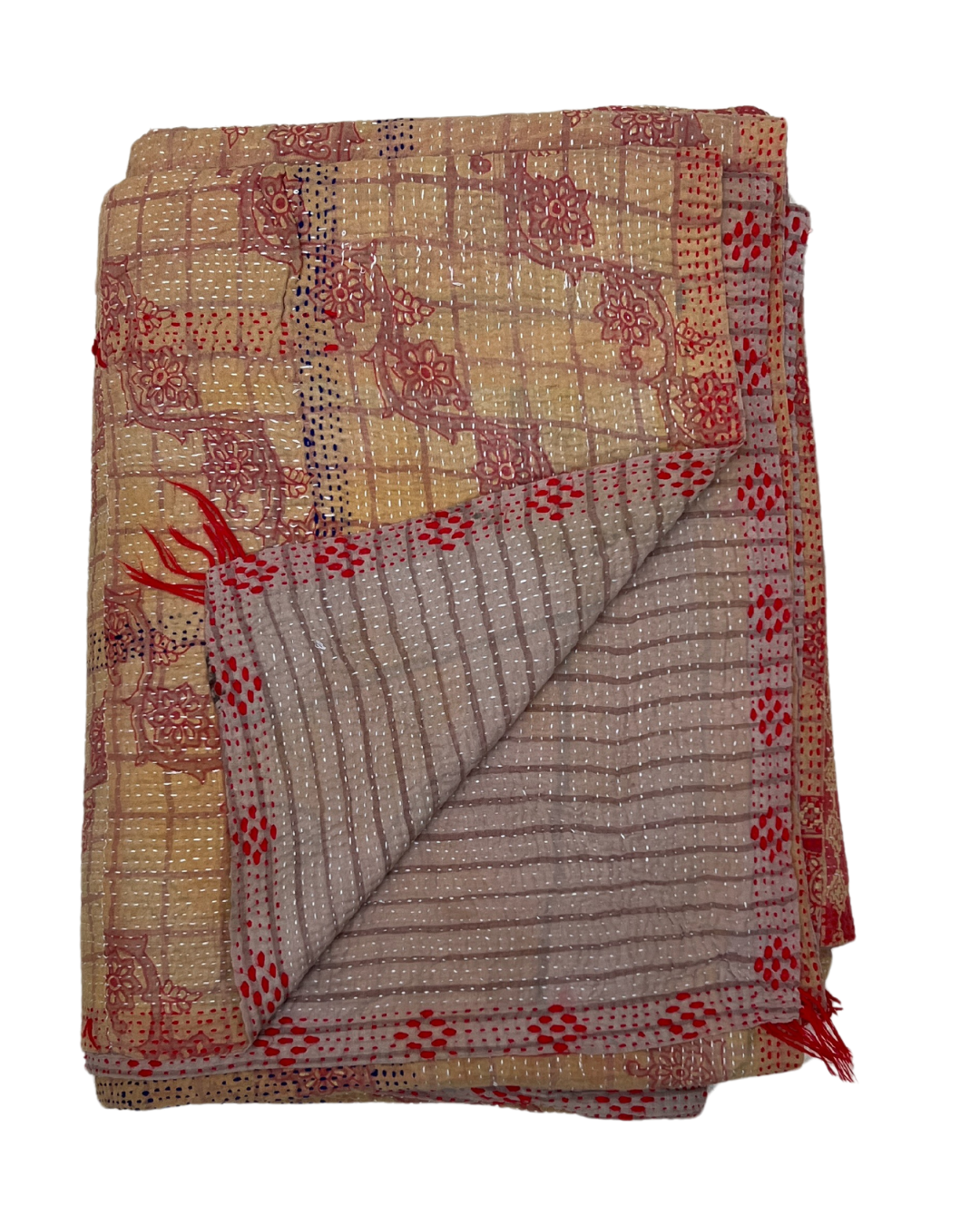 Kantha Quilt No. 608