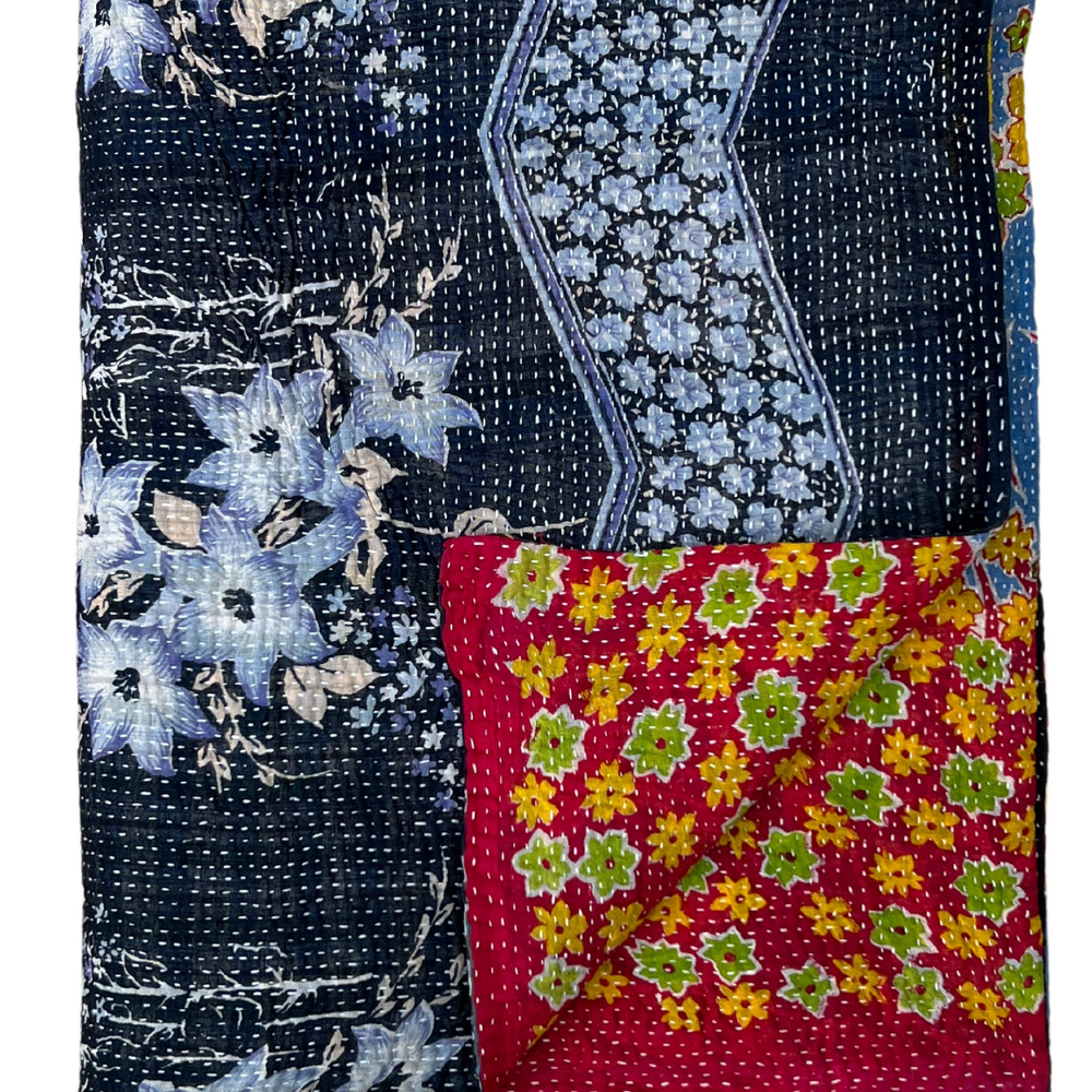 Kantha Quilt No. 675