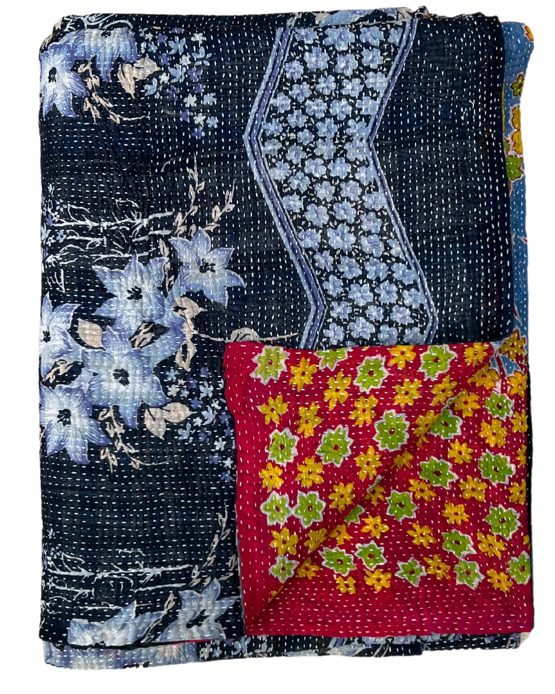 Kantha Quilt No. 675