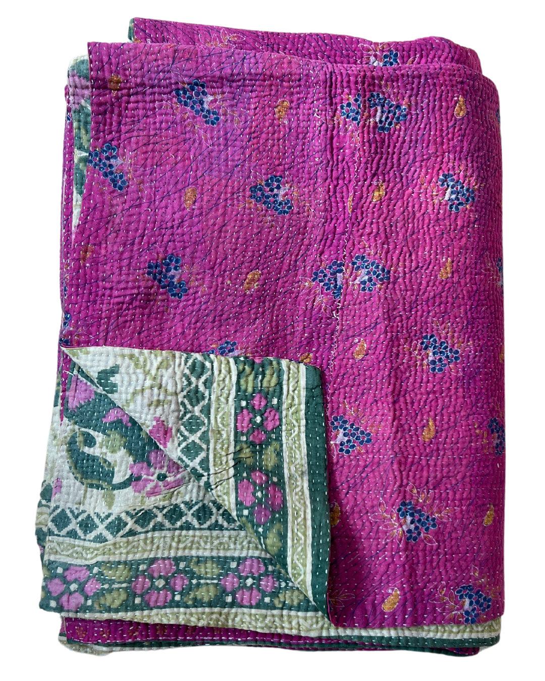 Kantha Quilt No. 695