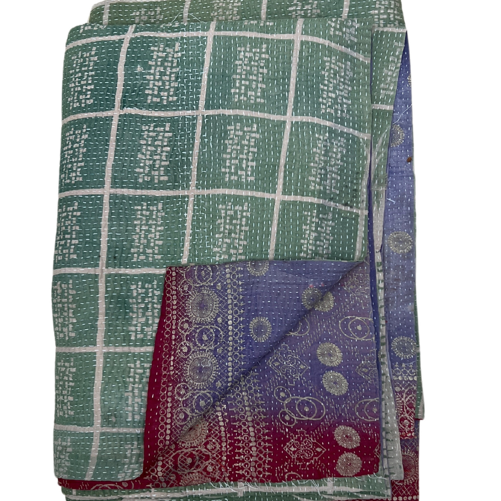 Kantha Quilt No. 607