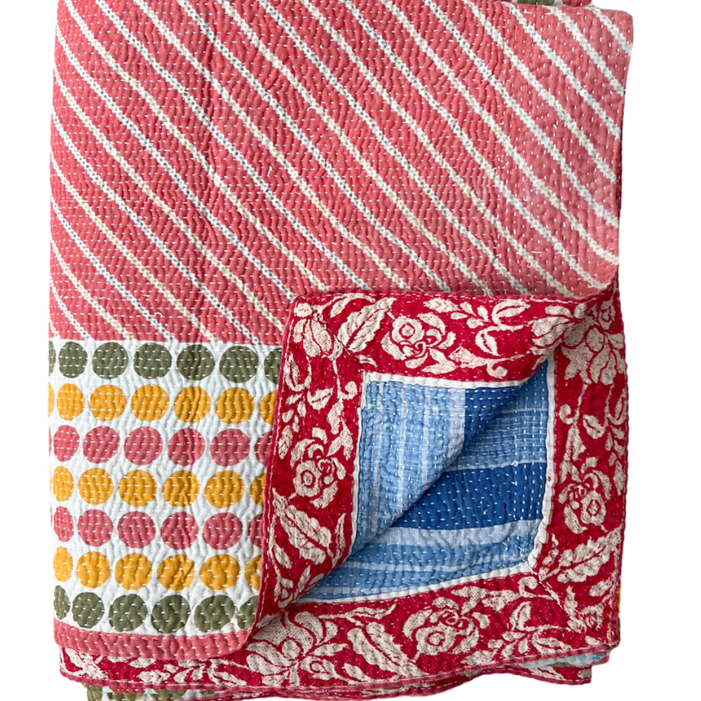 Kantha Quilt No. 455