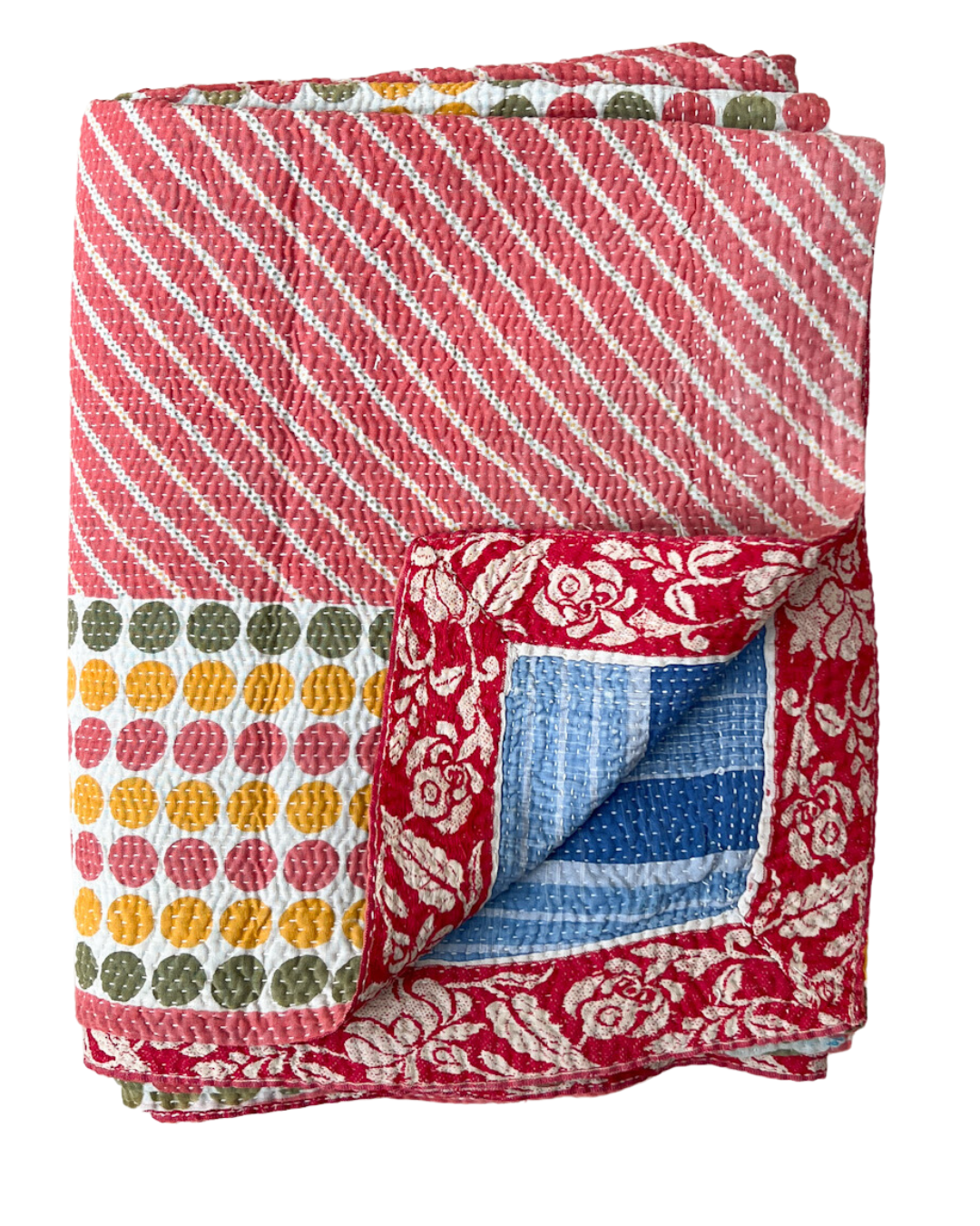 Kantha Quilt No. 455