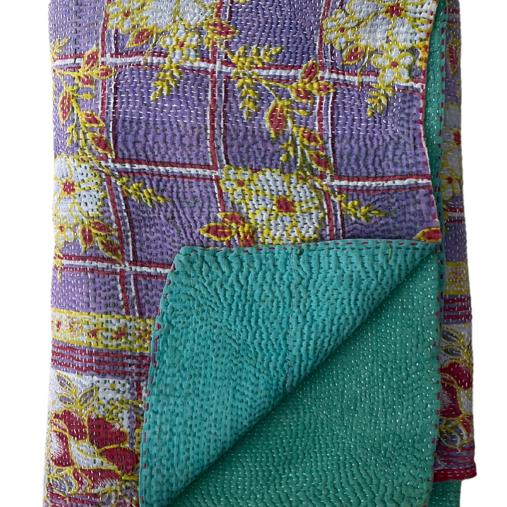 
                      
                        Midweight Kantha Quilt No. 646
                      
                    