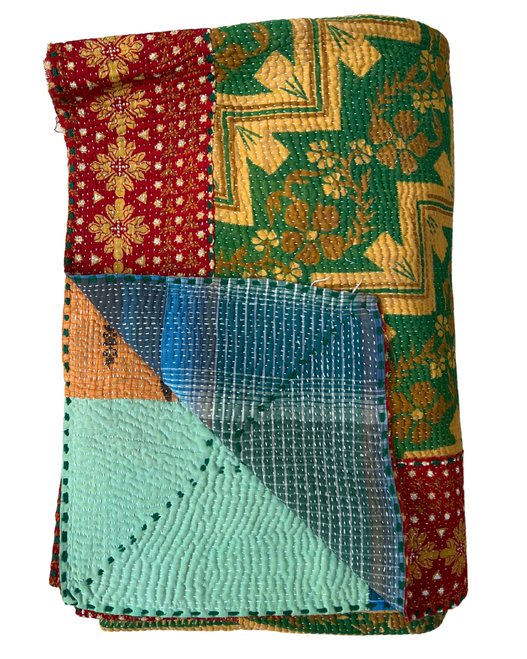 Kantha Quilt No. 500