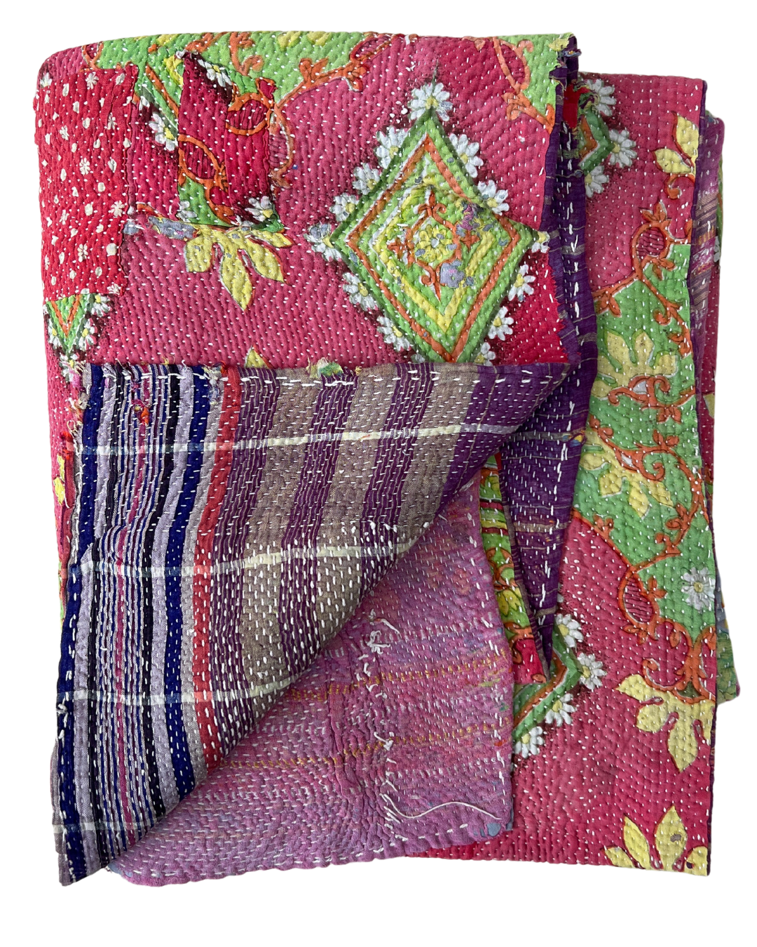 Heavyweight Kantha Quilt No. 724