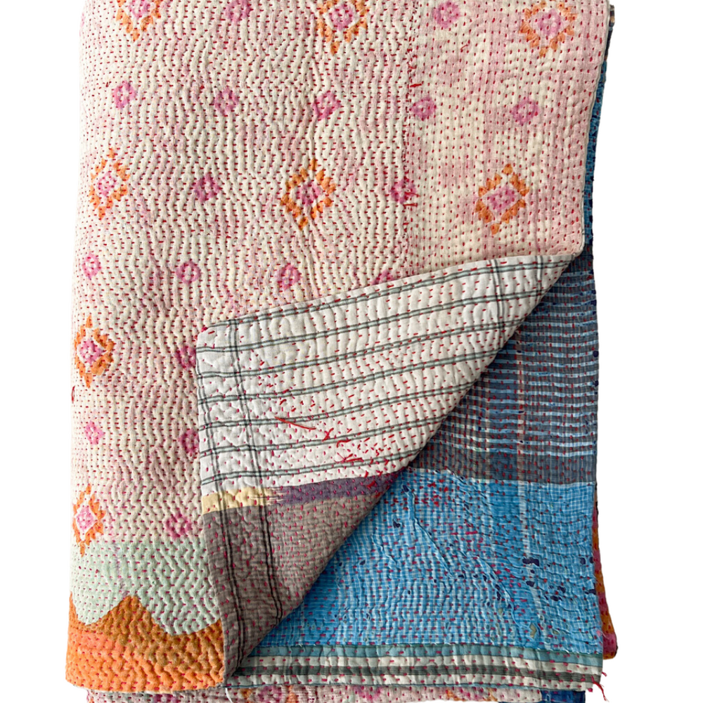 Kantha Quilt No. 462