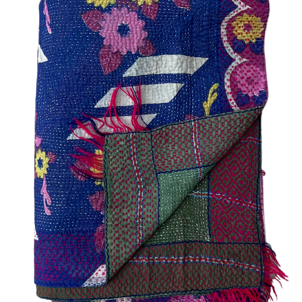 Kantha Quilt No. 639