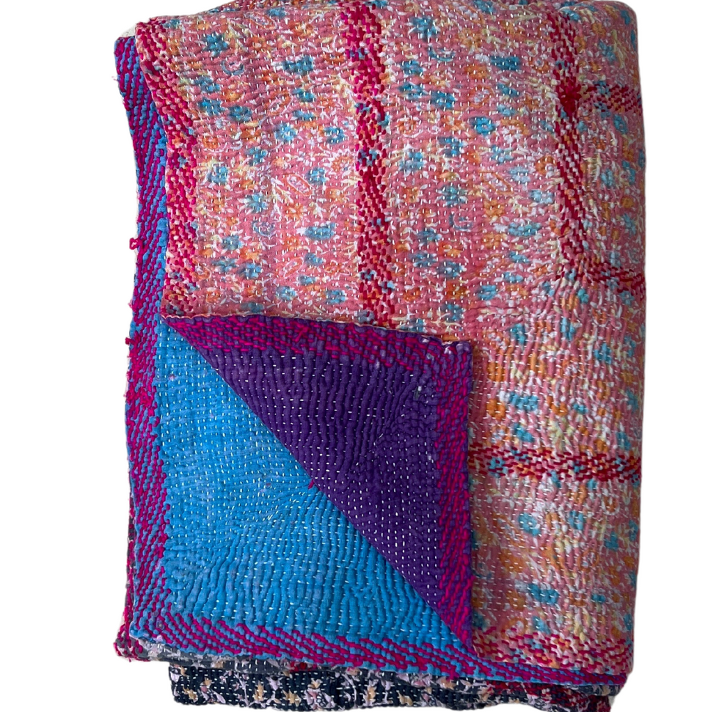 Kantha Quilt No. 667