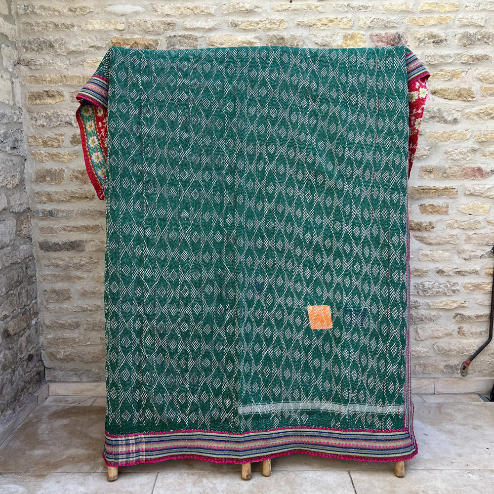 
                      
                        Kantha Quilt No. 581
                      
                    