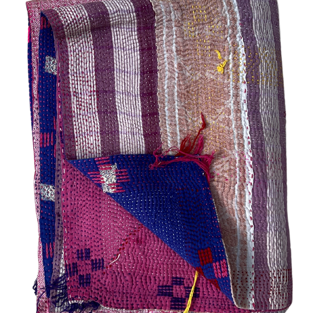 Kantha Quilt No. 691