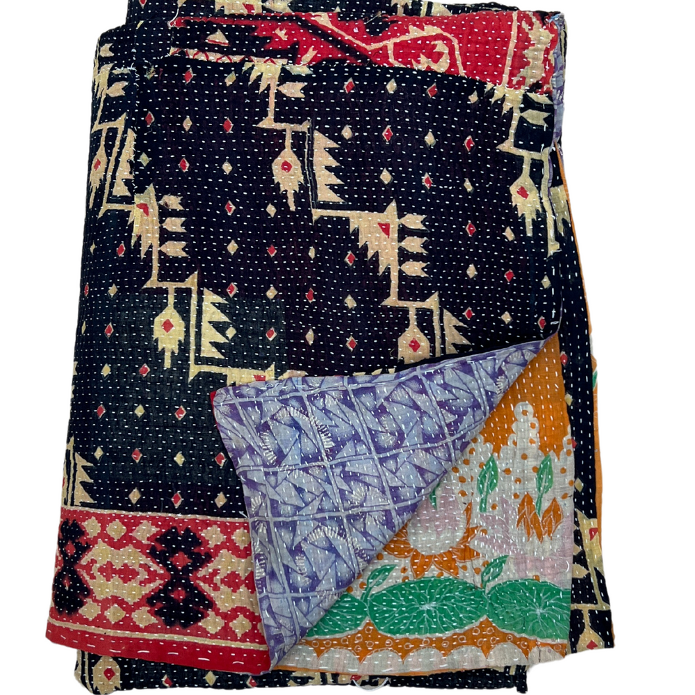 Kantha Quilt No. 615